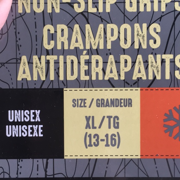 It’s slippery out there!  Try these XL Slip Grips -soft rubber grips for boots. - Picture 8 of 8